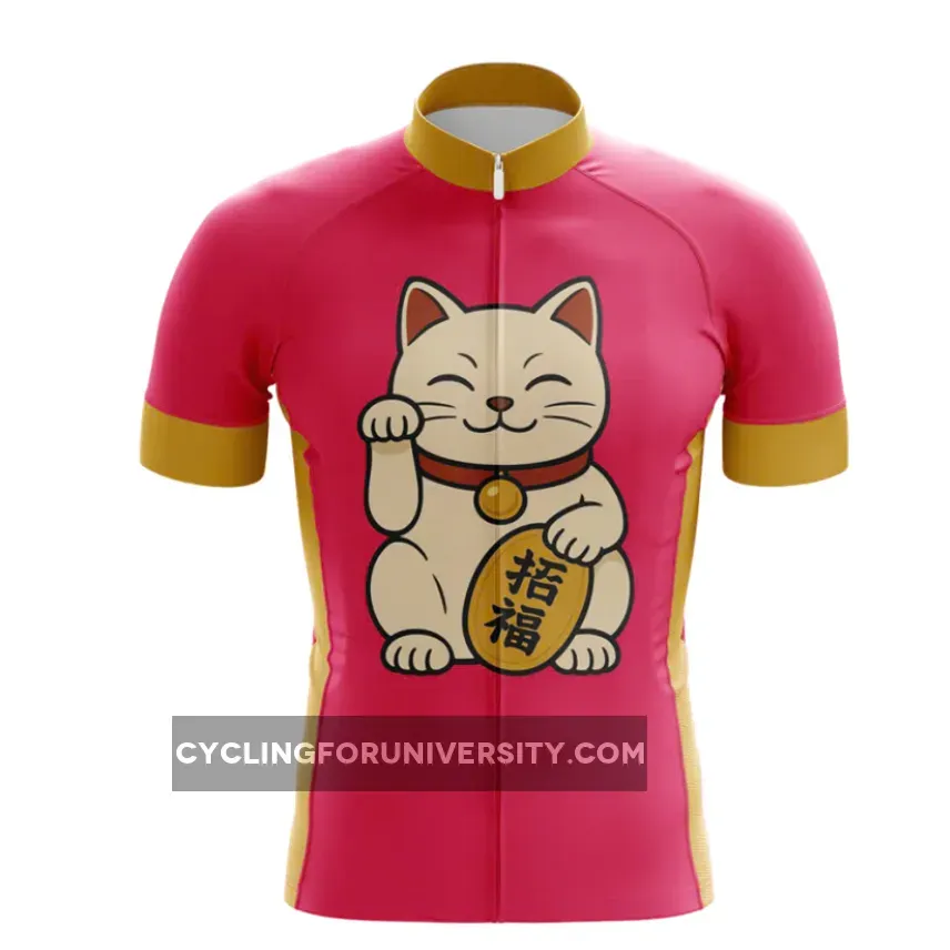 Lucky Cat Maneki-Neko Cycling Jersey