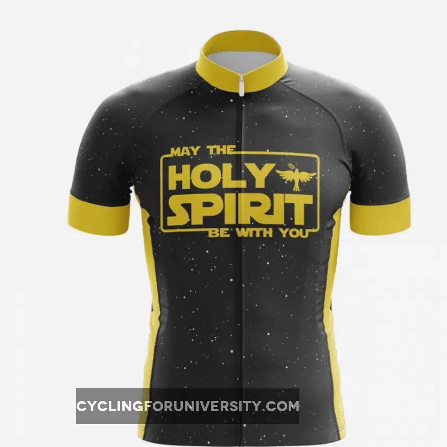 May the Holy Spirit Be With You Cycling Jersey