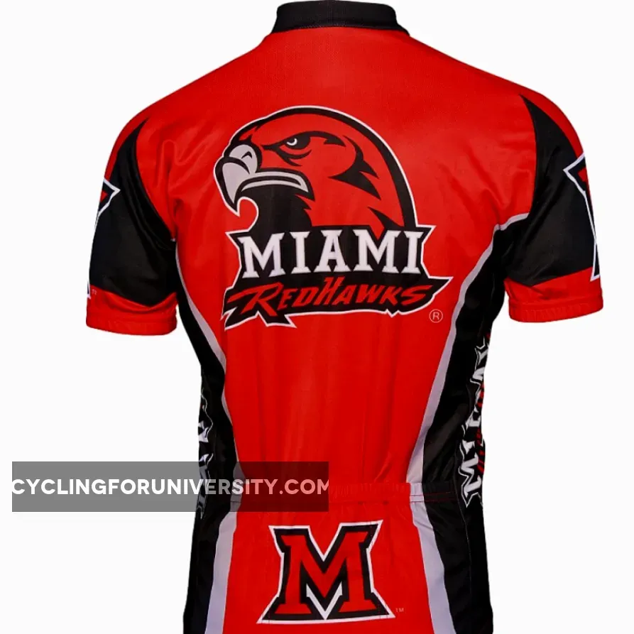 Miami Ohio Men's Cycling Jersey Miami Ohio Men's Cycling Jersey