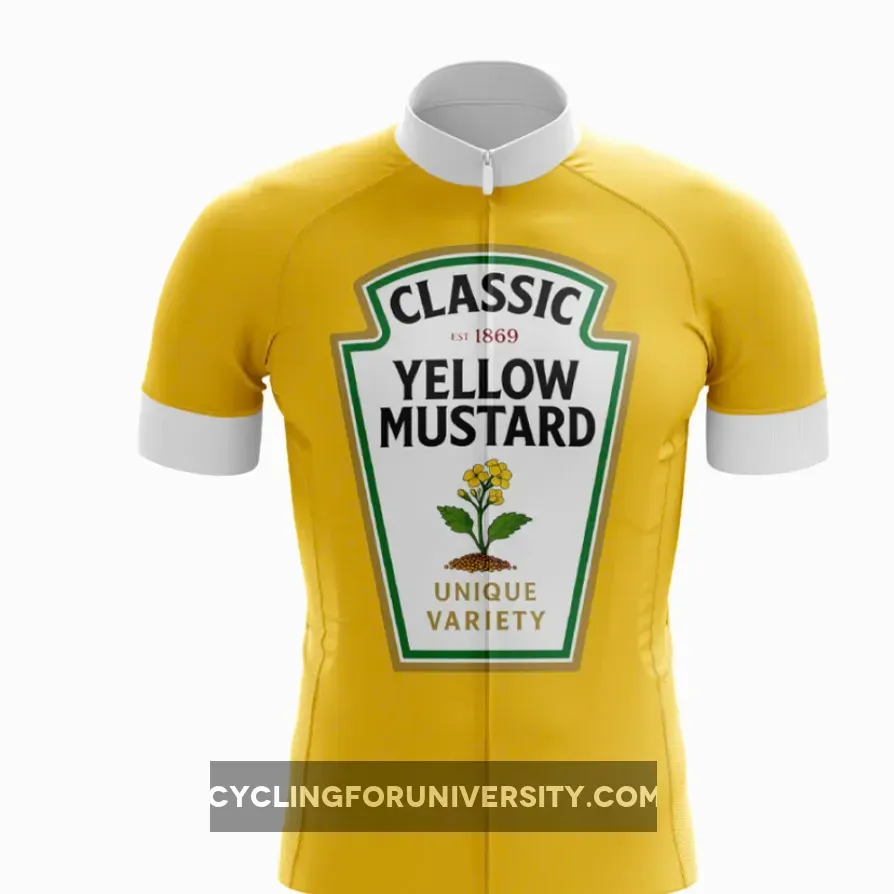 Mustard Cycling Jersey