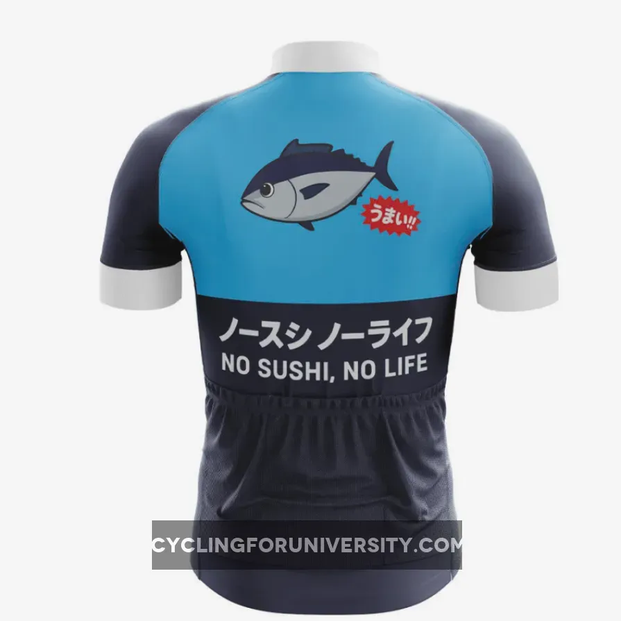No Sushi No Life Cycling Jersey No Sushi No Life Cycling Jersey