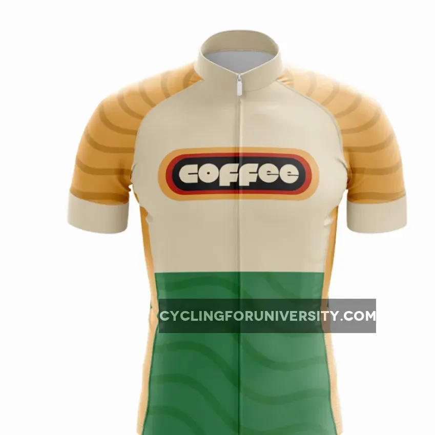 Retro Coffee Cycling Jersey